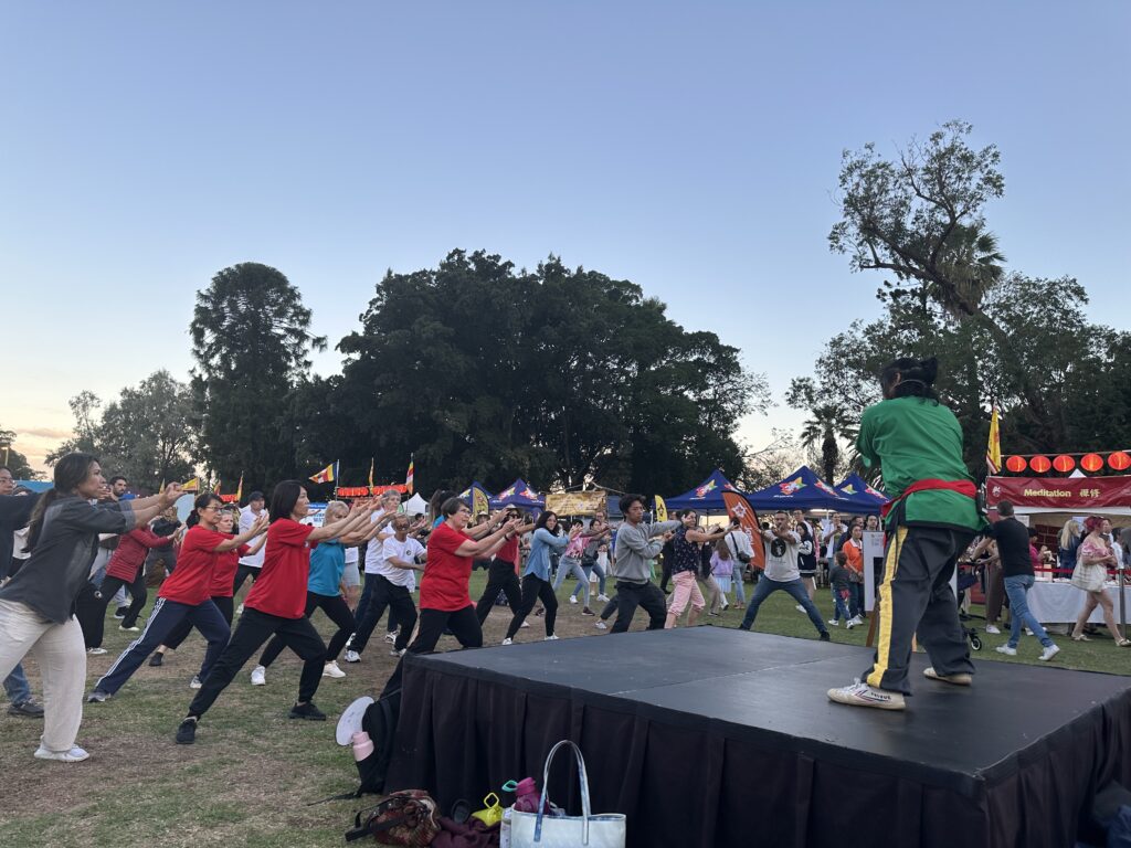 Tai Chi at Buddha's Birthday Festival